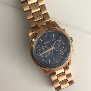 Rose gold Michael Kors Watch Hunger Stop Watch